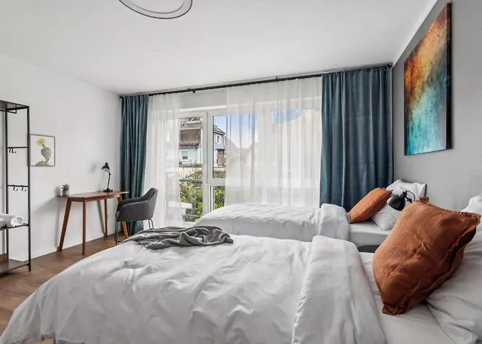 Vakantiehuis Charmantes Stadthaus, Parkplaetze, Garten